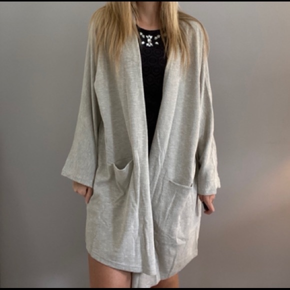 donni ribbed cardigan